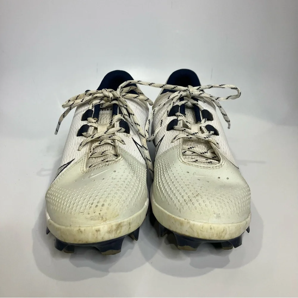 Nike hyperdiamond 4 Pro MCS softball cleats white women's‎ size 9.5 athletic
